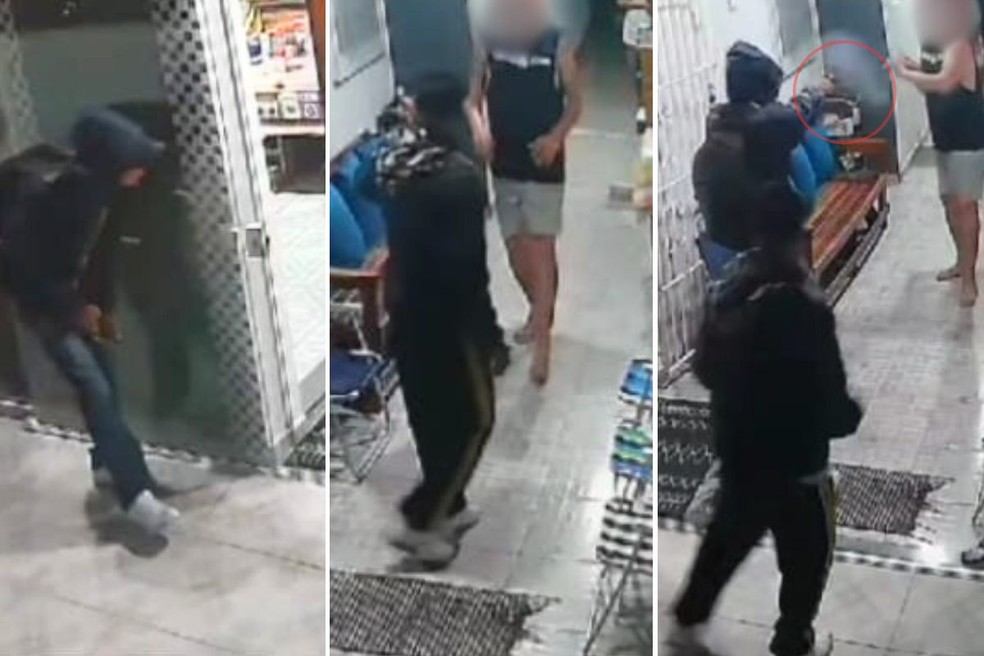 Morador de SP é baleado e morto em casa de veraneio em Itanhaém, no litoral de SP — Foto: Reprodução