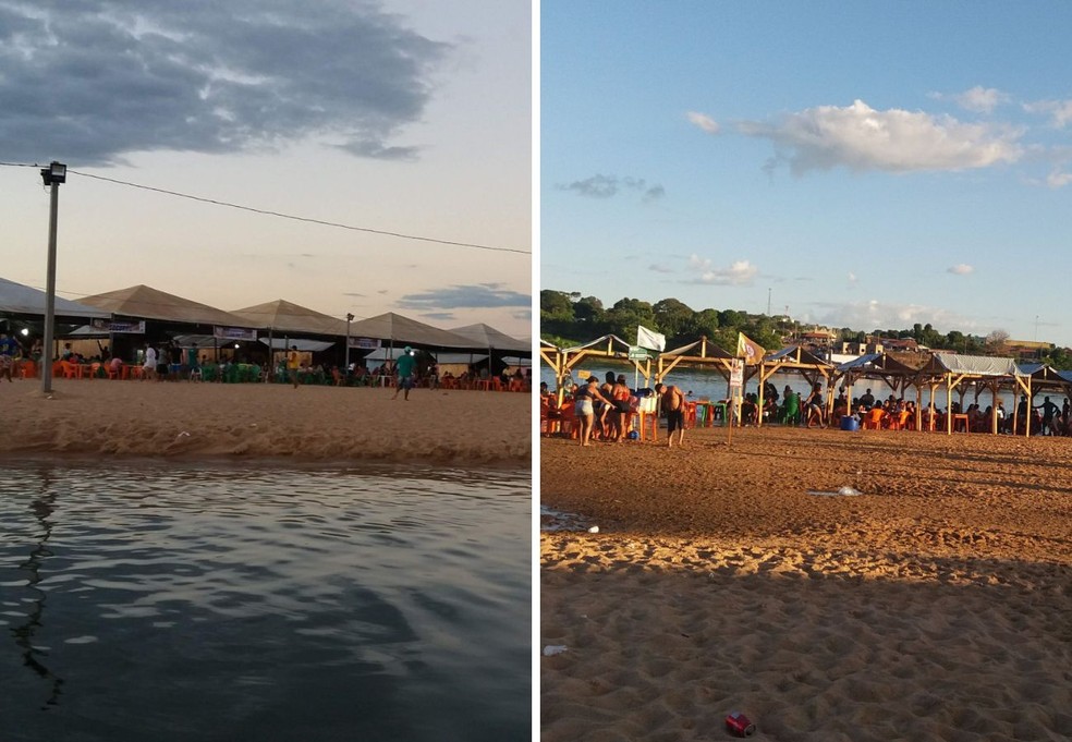 Praia de São Francisco, em Praia Norte — Foto: Divulgação/Sectur