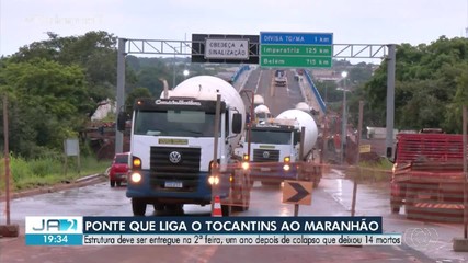 Ponte entre TO e MA será inaugurada no dia 22; saiba mais