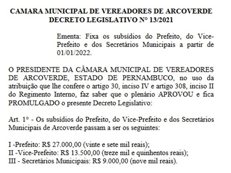 Paradeiro de ex-secretária emperra ação sobre salário do prefeito