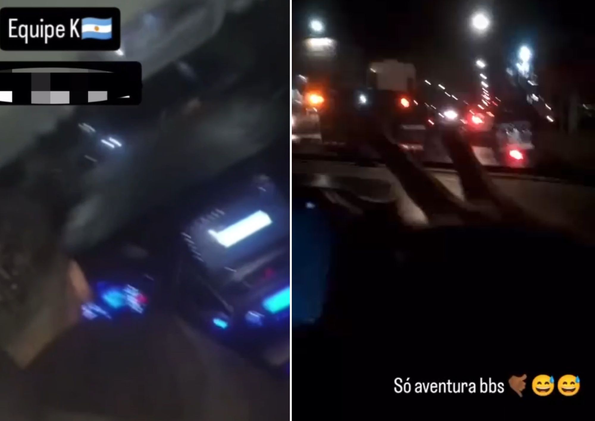 Adolescentes postam vídeo com música 'Fuga' antes de fuga policial em Guarujá