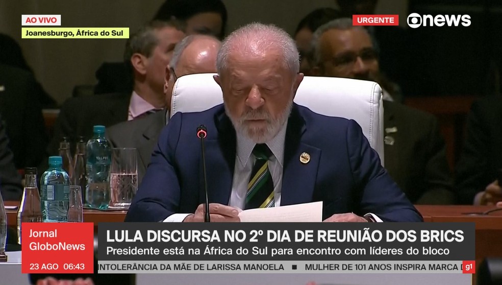 Lula critica machismo e defende empoderamento feminino como 'condição para o desenvolvimento' em reunião do Brics