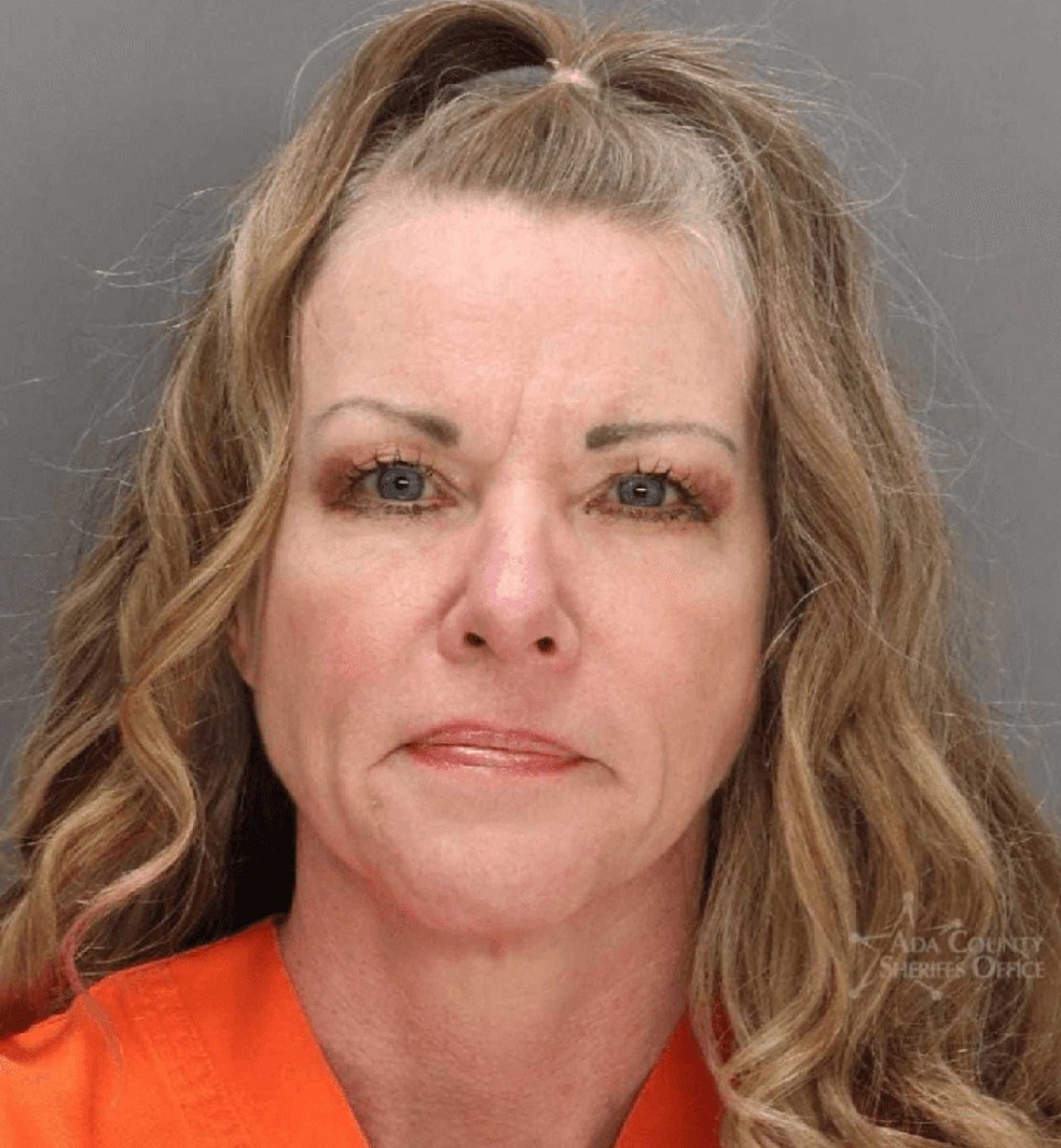 Lori Vallow foi considerada culpada pelo assassinato de seus filhos, de 7 e 16 anos. Ela os considerava "zumbis", segundo a investigação.  — Foto: Gabinete do xerife do condado de Ada / AFP