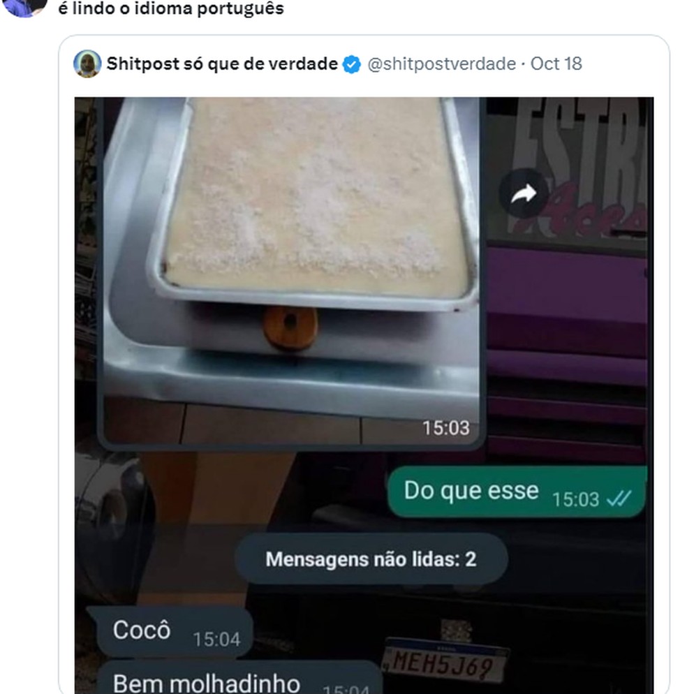 Coco ou cocô? — Foto: Reprodução