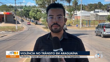 Pedestres são atropelados em calçadas de Araguaína