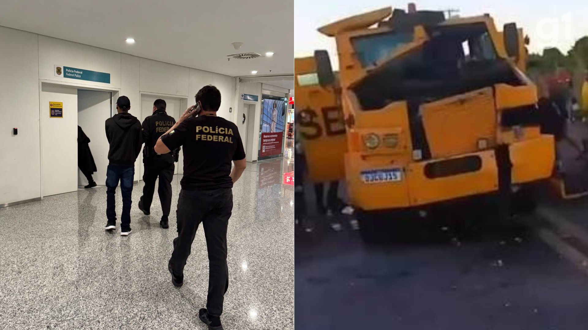 Suspeito de participar de assalto a carro-forte no Maranhão é preso em aeroporto de Campinas, em São Paulo