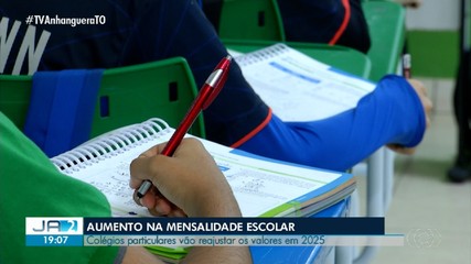 Colégios particulares vão reajustar os valores das mensalidades em 2025