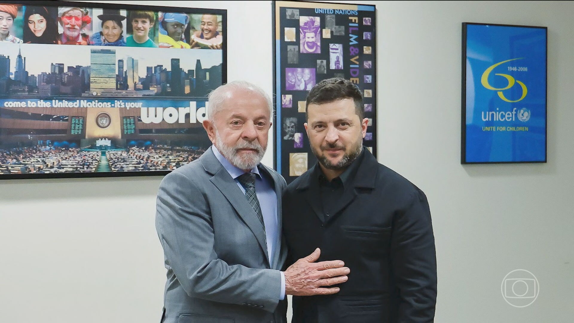 Em encontro com Zelensky, Lula lamenta sofrimento humano e volta a afirmar que não haverá saída militar para conflito entre Rússia e Ucrânia