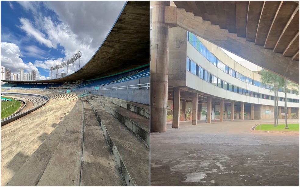 Reforma do Serra Dourada deve durar 2 anos — Foto: Addan Vieira/g1 Goiás