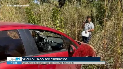 Carro que teria sido abandonado por suspeitos de homicídio no TO é encontrado