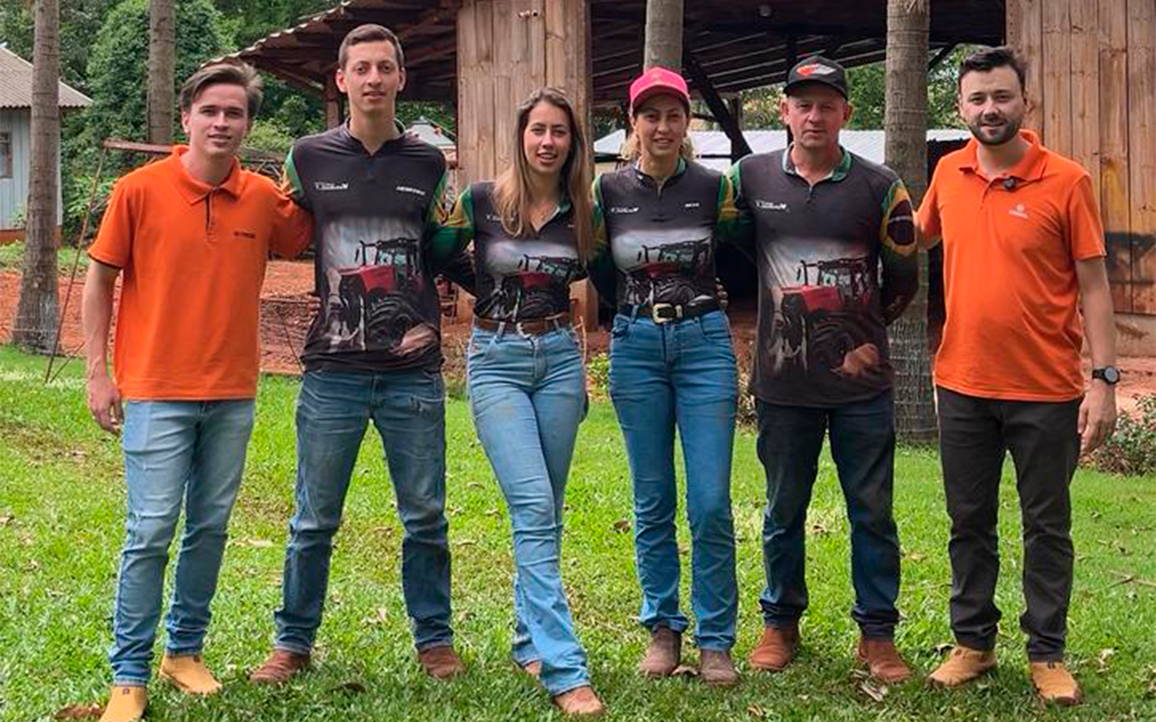 O futuro do agro é jovem: o legado da família Baldissera com o apoio da Cresol