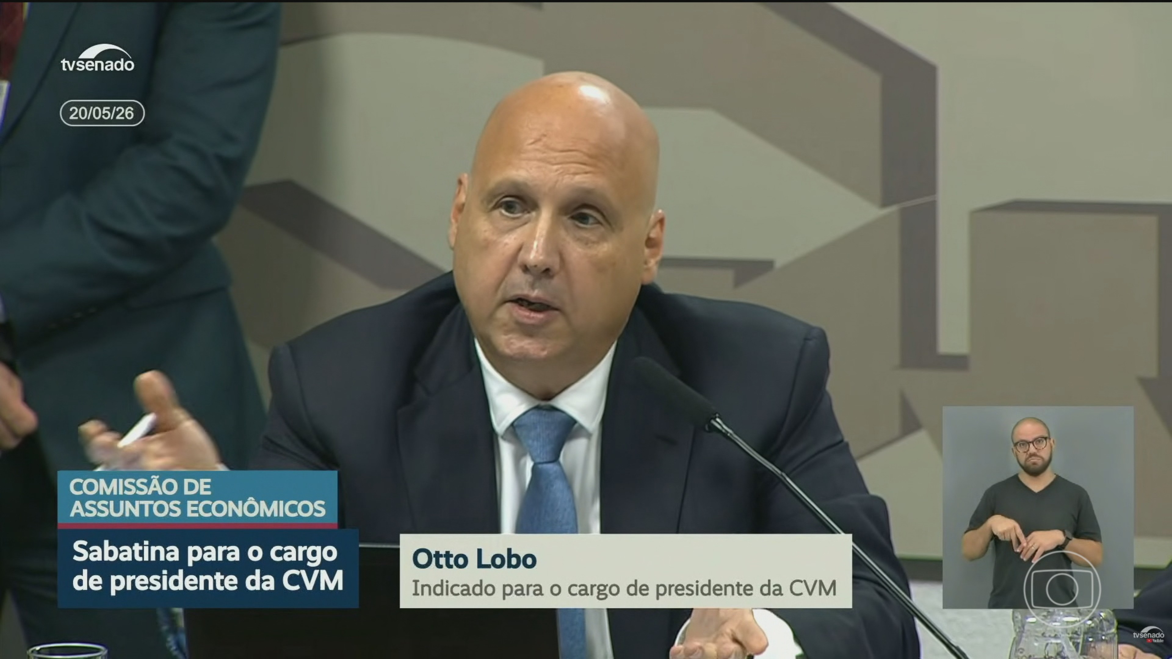 Senado aprova indicação de Otto Lobo para presidir a Comissão de Valores Mobiliários