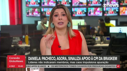 Caos em Maceió faz Pacheco passar a apoiar CPI da Braskem, segundo aliados - Programa: Conexão Globonews 
