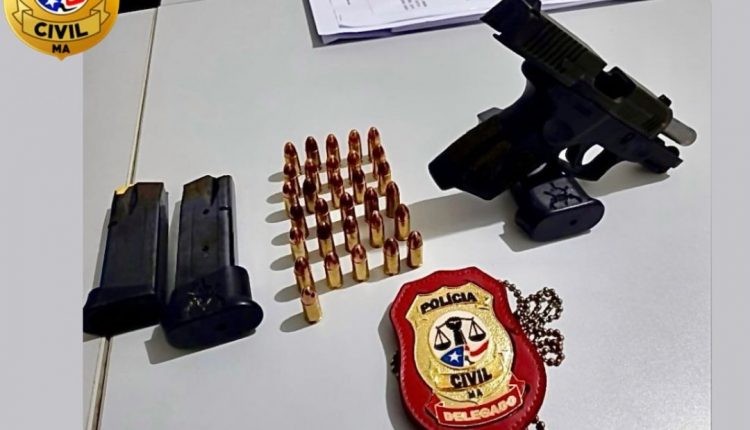 Homem é preso após atirar no rosto da ex-namorada no interior do Maranhão