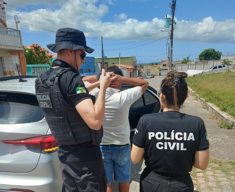 Avô é preso suspeito por estuprar neta de 7 anos na Grande Natal — Foto: Divulgação/Polícia Civil RN