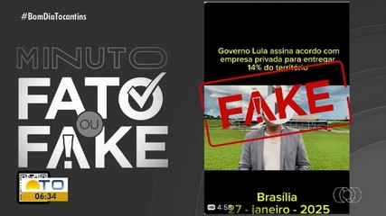 Veja o que é verdade ou mentira no Minuto Fato ou Fake