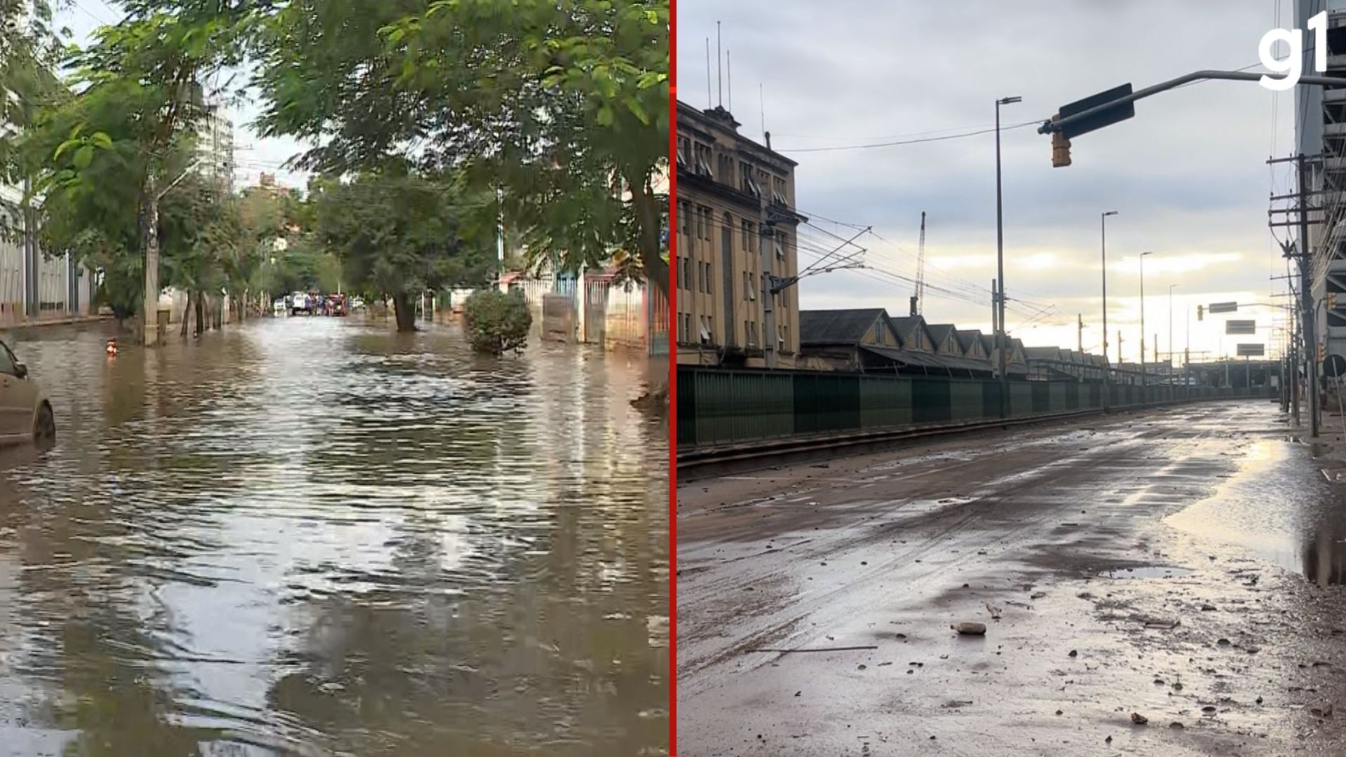 Porto Alegre: água baixa no Centro, mas Zona Norte permanece alagada há 25 dias