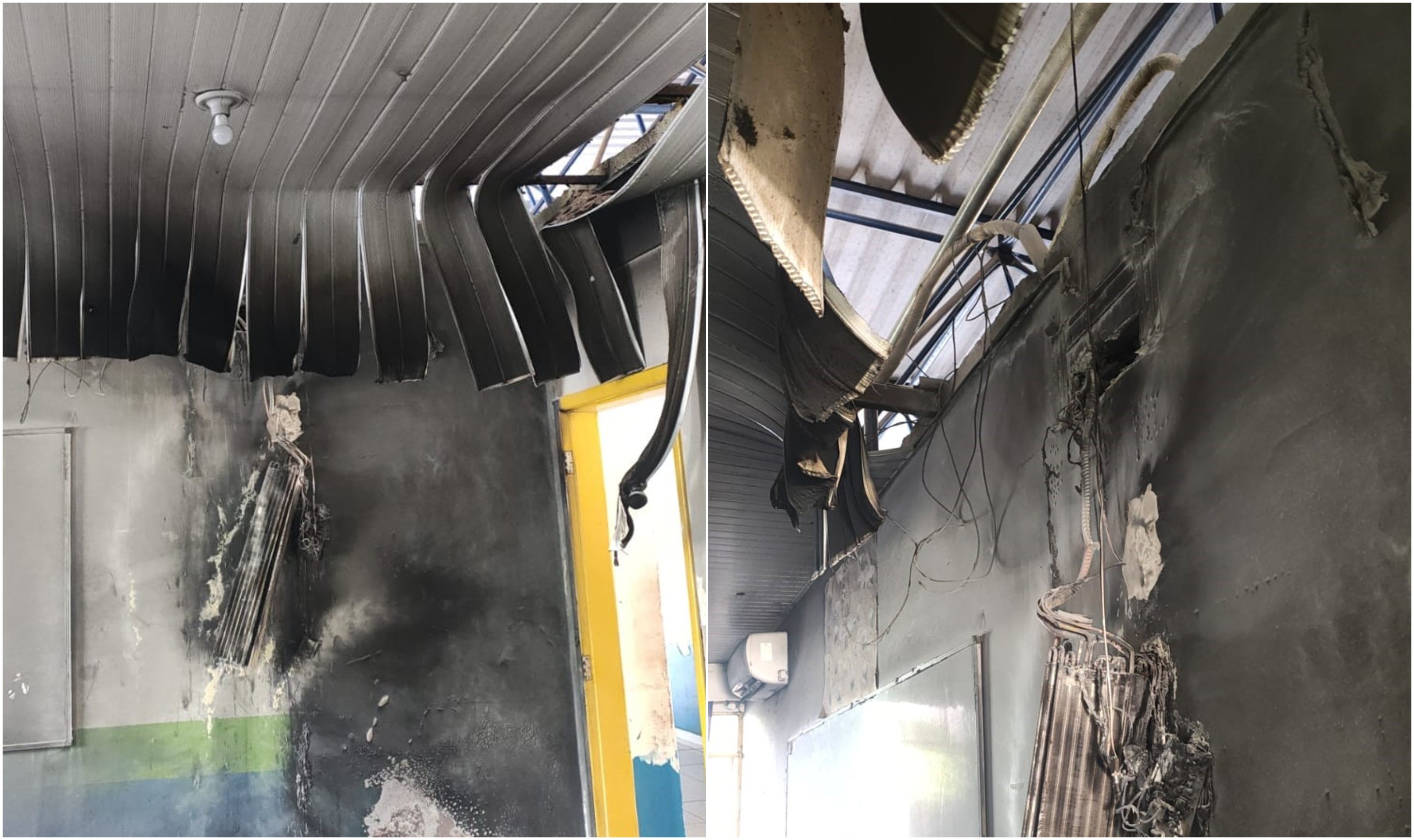 Escola pública é atingida por incêndio em Roraima
