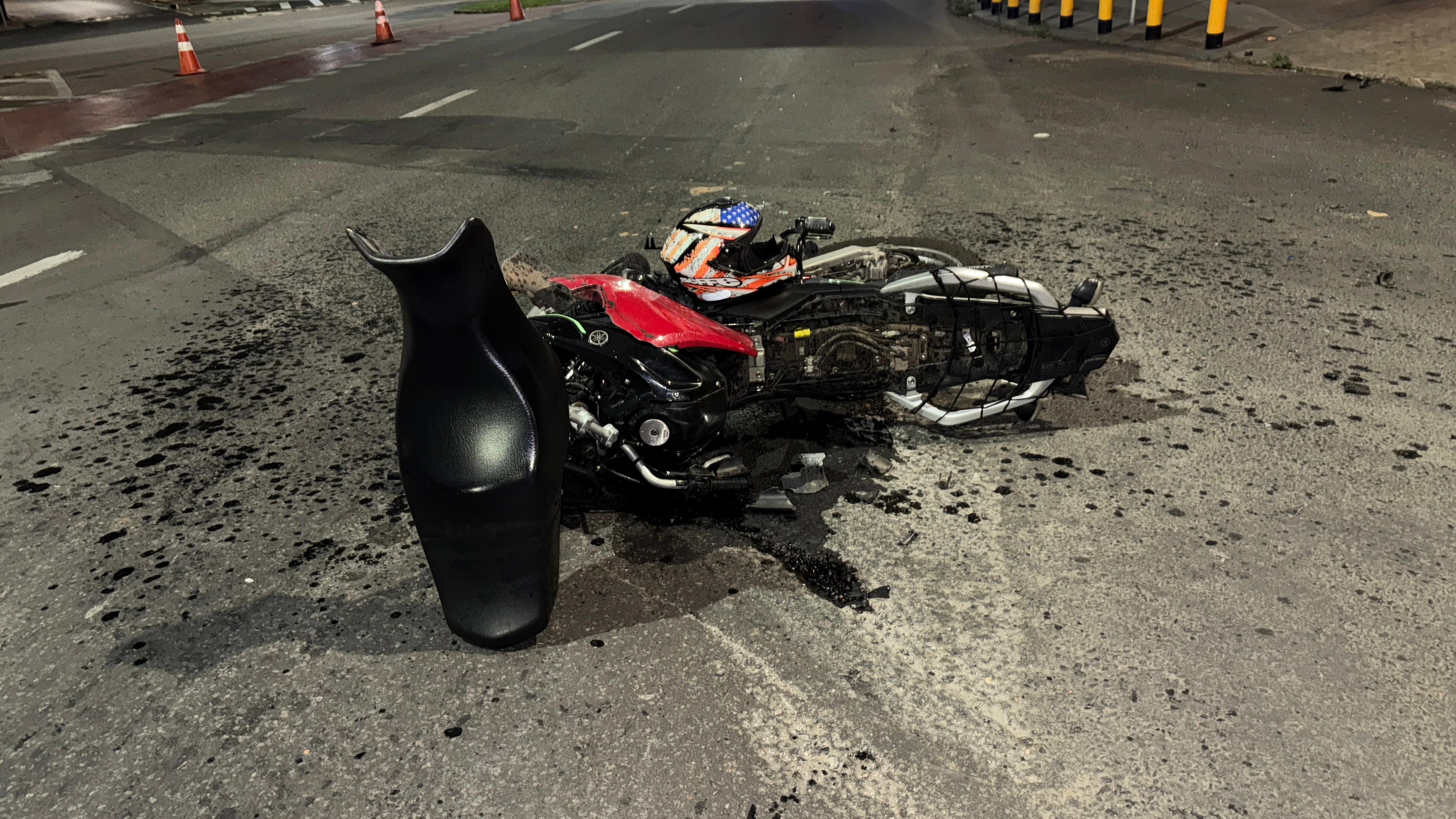 Motociclista morre após ser atingido por carro em Indaiatuba; motorista é preso por embriaguez