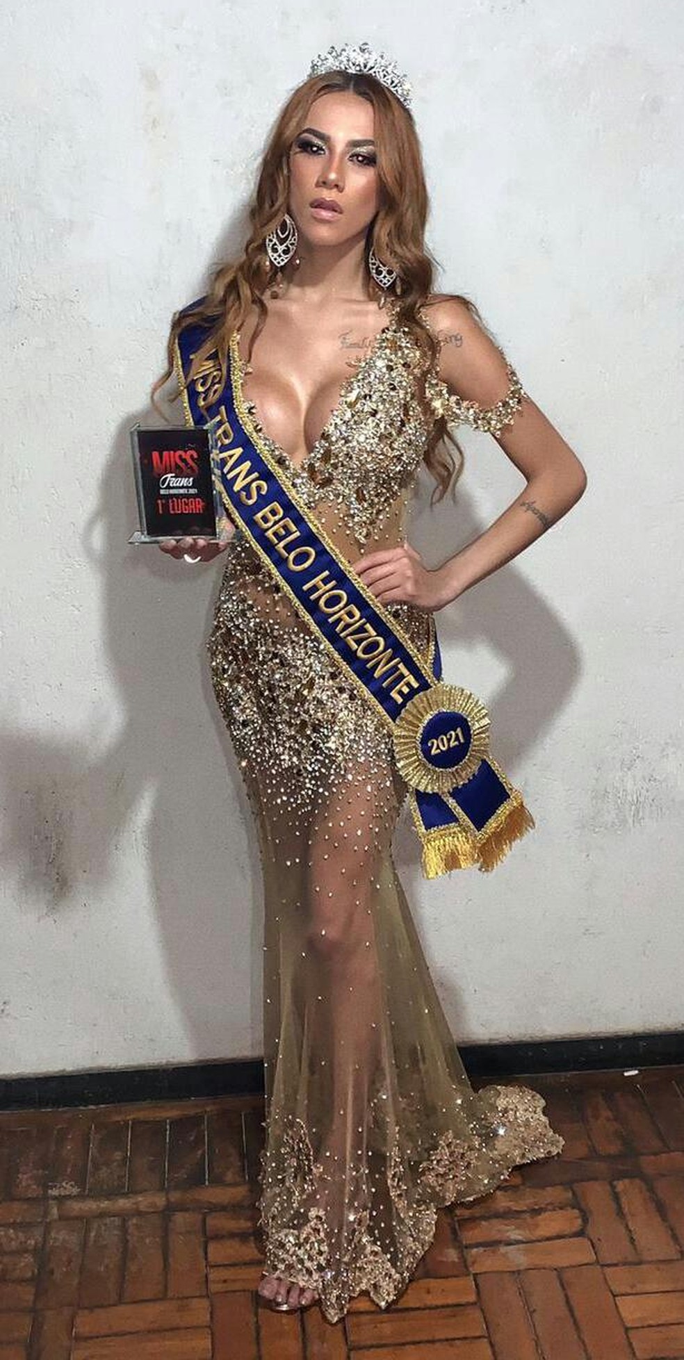 Vou levar esse reinado para toda a comunidade LGBTIQ+', afirma miss trans  BH | Minas Gerais | G1