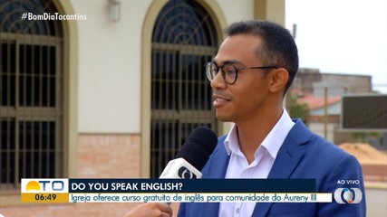 Curso de inglês abre oportunidades gratuitas na região sul de Palmas