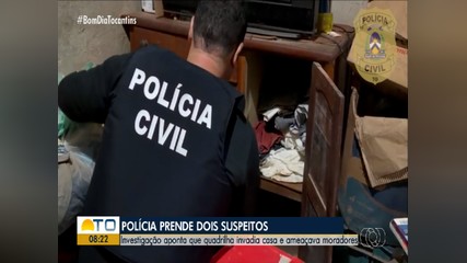 Suspeitos de invadir casas para tentar impor domínio territorial são presos em Palmas