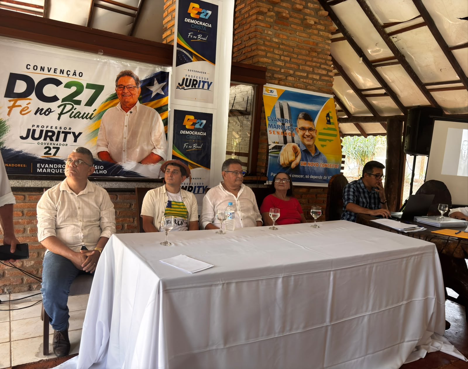 Democracia Cristã lança Francisco Jurity como candidato ao governo do Piauí
