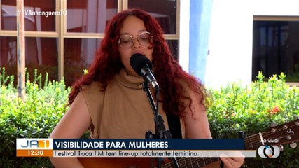 Festival Toca FM destaca vozes femininas da música tocantinense