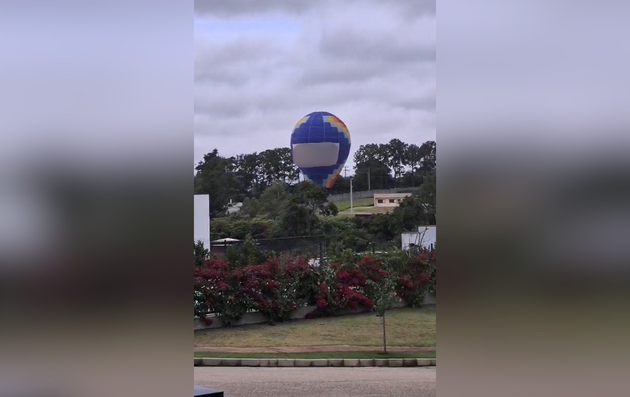 VÍDEO: balões de competição fazem pouso fora de rota durante prova no interior de SP