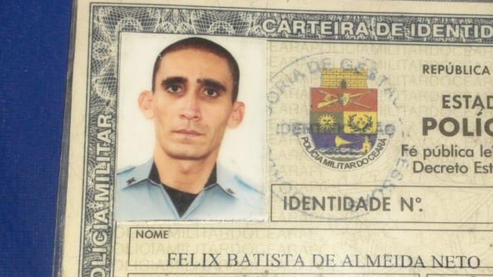 Policial militar é morto a tiros durante tentativa de assalto em Fortaleza. — Foto: Reprodução