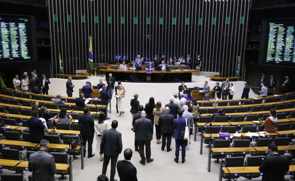 Sessão Conjunta do Congresso Nacional — Foto: Kayo Magalhães/Câmara dos Deputados