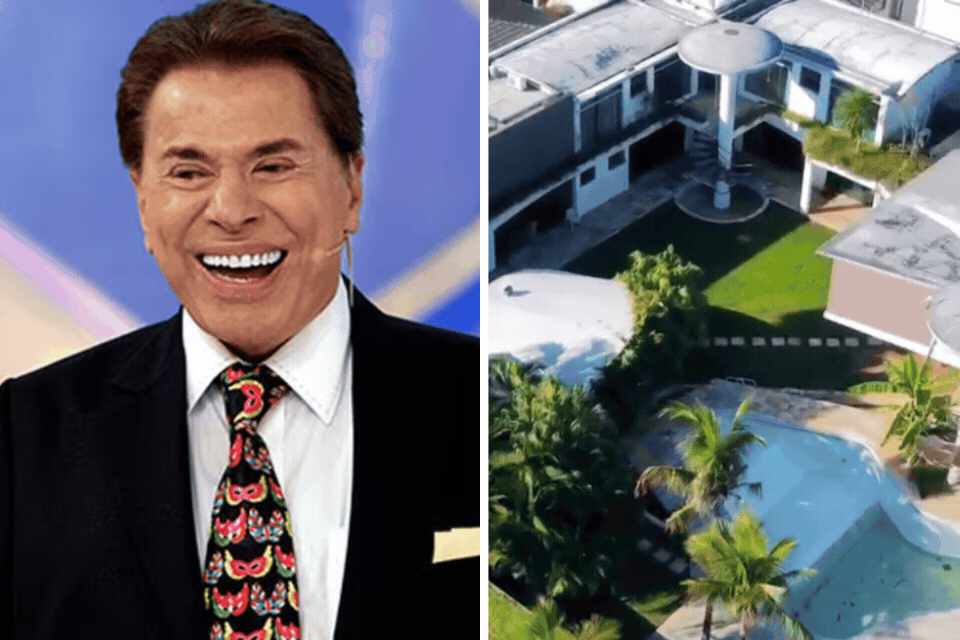 Mansão de Silvio Santos inspirada em posto de gasolina vale mais de R$ 15 milhões no litoral de SP