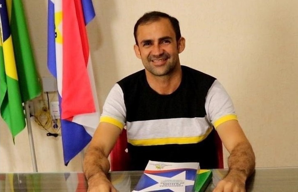 Wallas Rocha, prefeito de São Benedito do Rio Preto — Foto: Divulgação/Prefeitura de São Benedito do Rio Preto