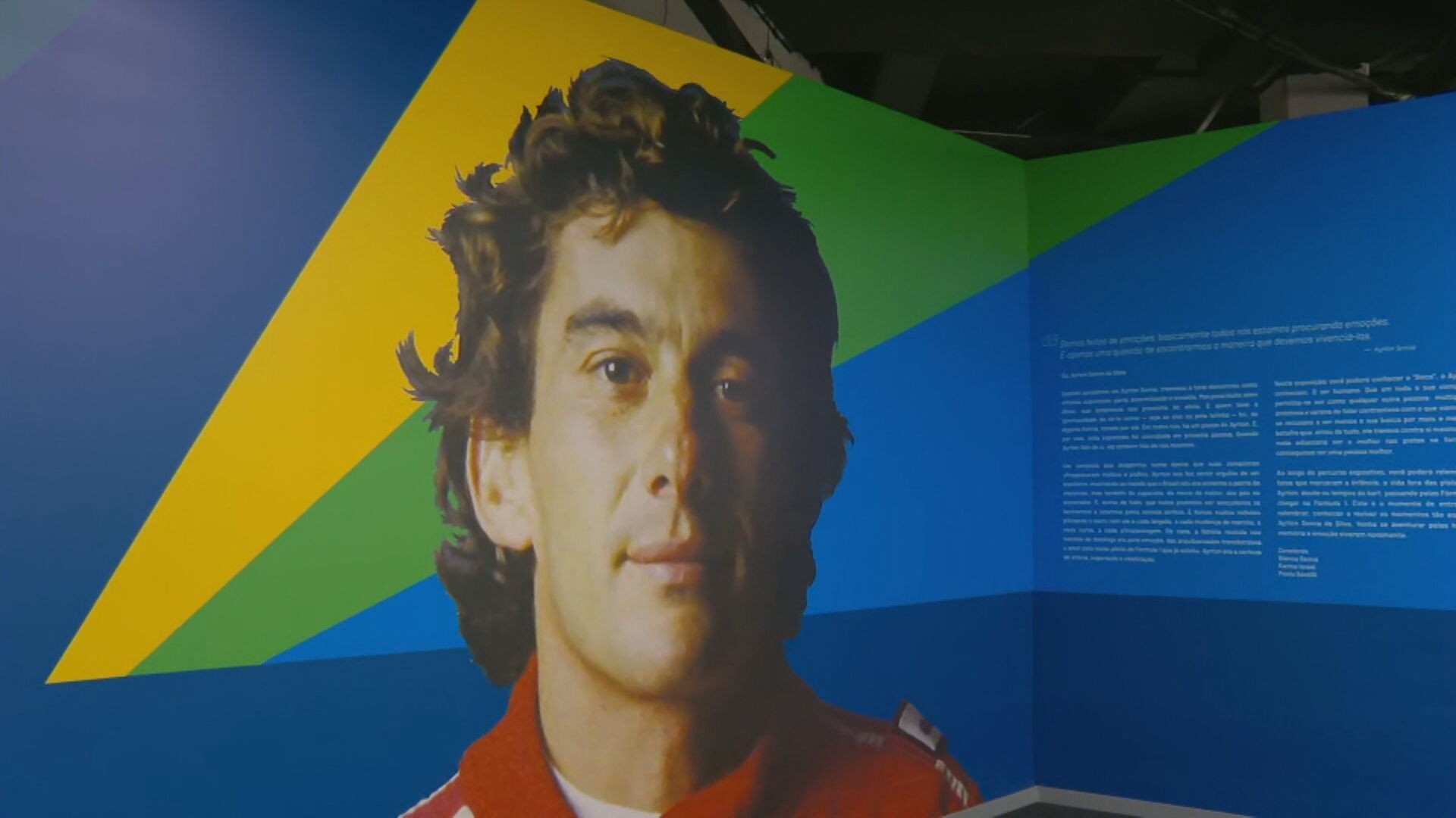 Mostra sobre Ayrton Senna em cartaz no Rio recria voz do piloto com inteligência artificial