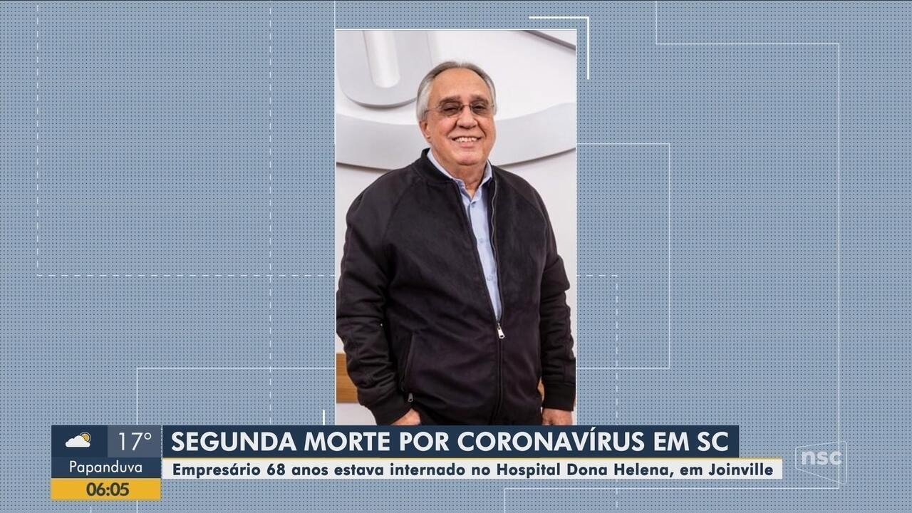 Santa Catarina registra segunda morte por coronavírus