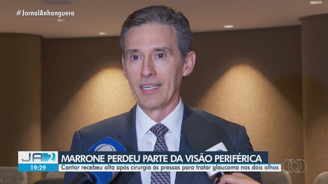 Cantor Marrone passa por cirurgia de urgência em hospital de Goiânia |  Goiás | G1