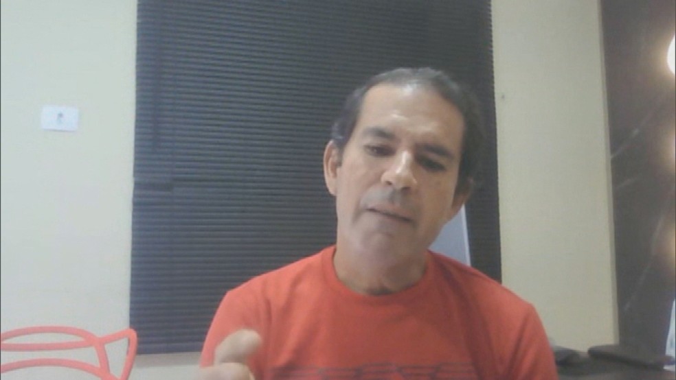 Adeildo Leite de Araújo, que alega ser uma das vítimas, disse que Michel lhe pedia que parasse de pagar as prestações do financiamento imobiliário — Foto: Reprodução/ TV Anhanguera