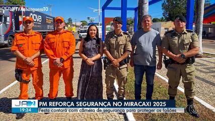 Polícia Militar vai reforçar o Miracaxi 2025