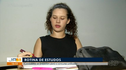 Candidatos estão na reta final de preparação para provas do concurso unificado