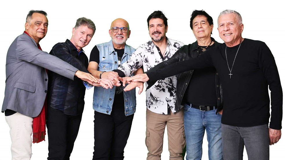 O grupo Roupa Nova se apresenta no Rock in Rio 2026 em 7 de setembro em show no Palco Sunset que terá Guilherme Arantes como convidado — Foto: Divulgação