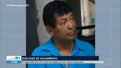 Caso Faustino Brito é julgado em Araguaína; saiba mais