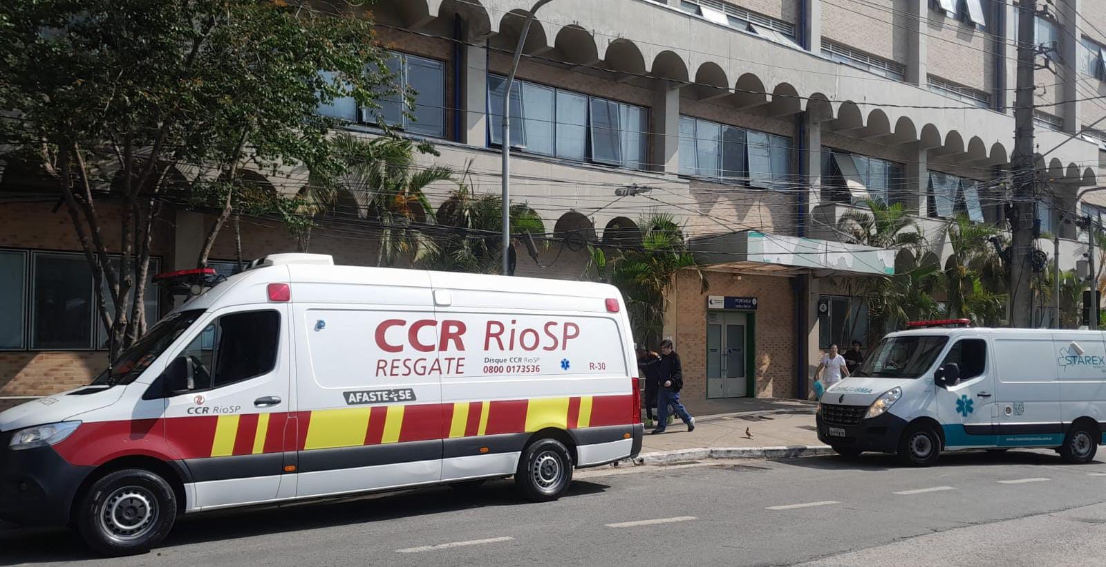 Criança de 3 anos a caminho de transplante é resgatada após pane em ambulância na Dutra
