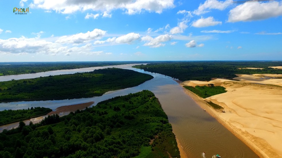 Areia movediça, Delta do rio Parnaiba - Parnaíba PI