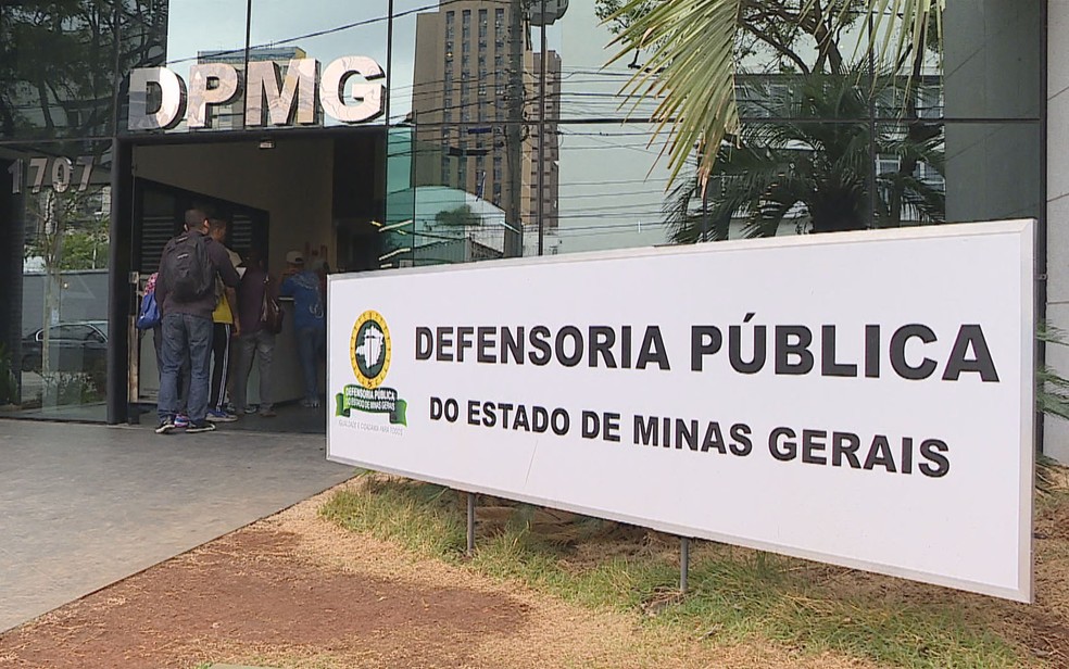 Defensoria Pública do Estado de Minas Gerais, em Belo Horizonte (foto ilustrativa) — Foto: Reprodução/TV Globo