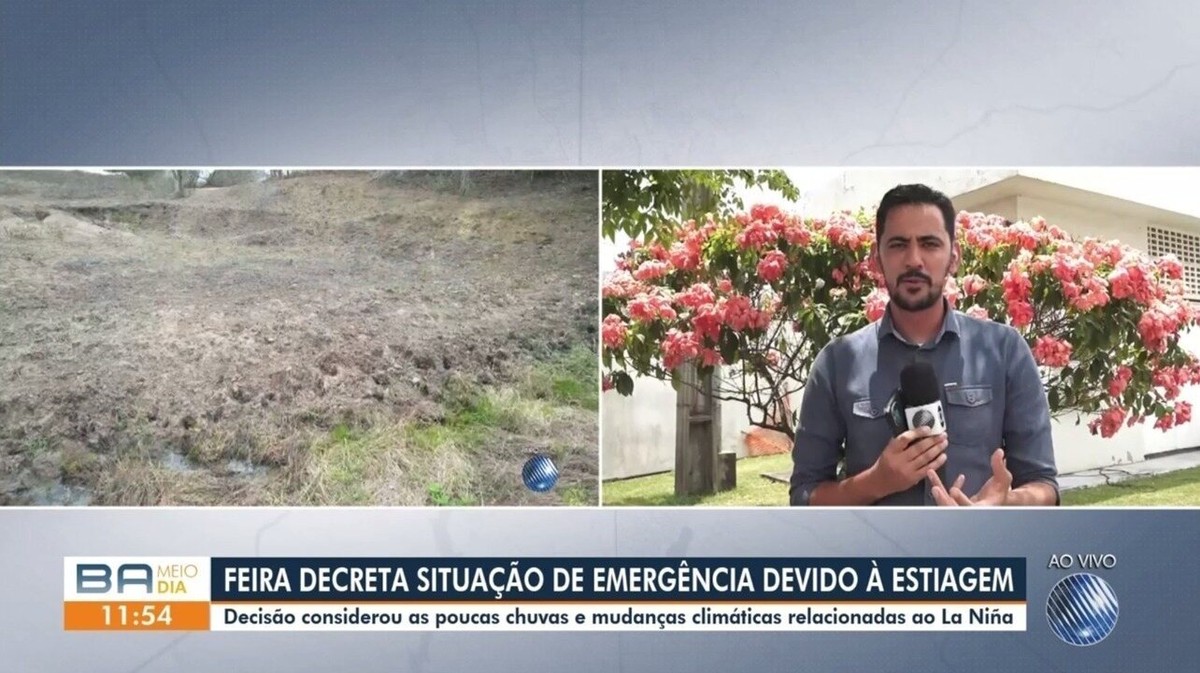 Segunda maior cidade da Bahia decreta situação de emergência por áreas afetadas pela estiagem