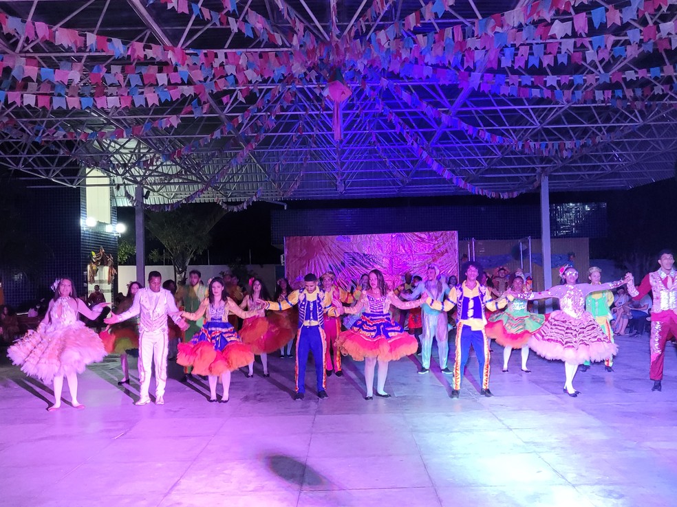 Quadrilhas juninas são uma das manifestações culturais do Rio Grande do Norte — Foto: Igor Jácome/g1