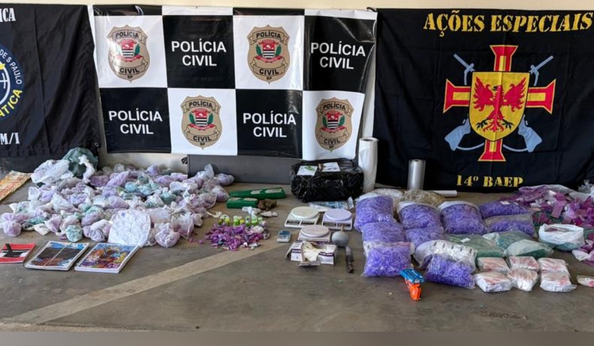 Cinco pessoas são presas em operação contra o tráfico de drogas em São Miguel Arcanjo