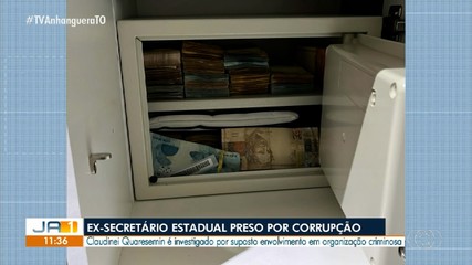 Ex-secretário estadual é preso por suposto envolvimento em organização criminosa