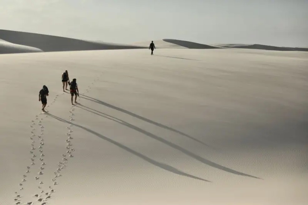Lençóis maranhenses é parte da Rota das Emoções — Foto: Apolline Guillerot-Malick/SOPA Images/LightRocket via Getty Images