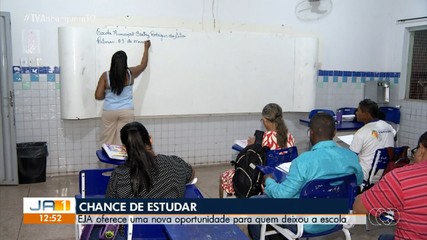 EJA oferece nova oportunidade a quem deixou a escola